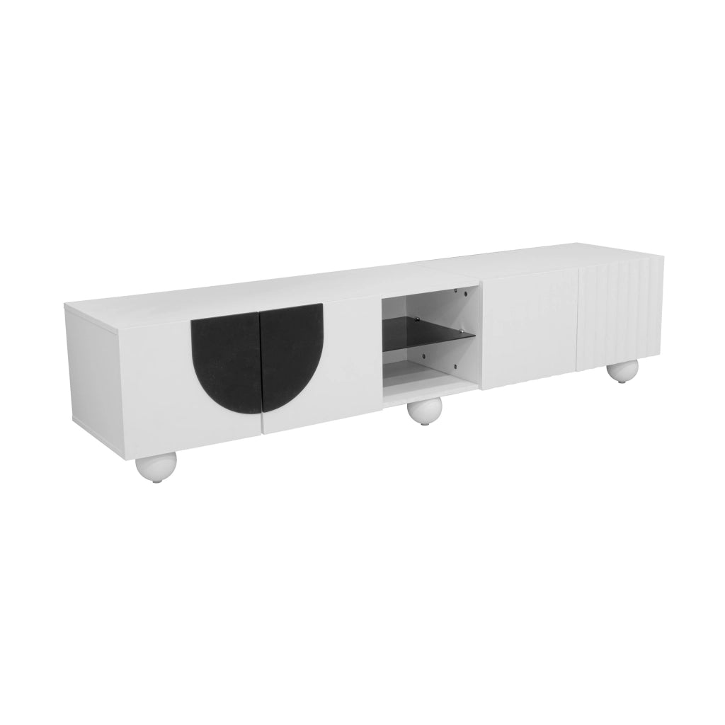 Mobile TV Moderno ¨C Xylo ¨C Legno, 180x40x41.5 cm