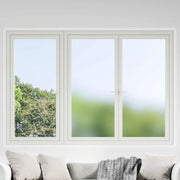 Pellicola statica per finestre Grigio Frosted 45 x 500 cm PVC 3394678