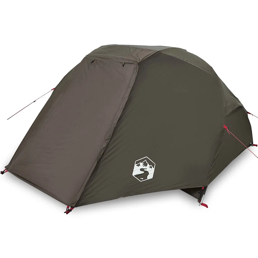 Tenda da Pesca per 5 Persone Marrone Impermeabile 4100659