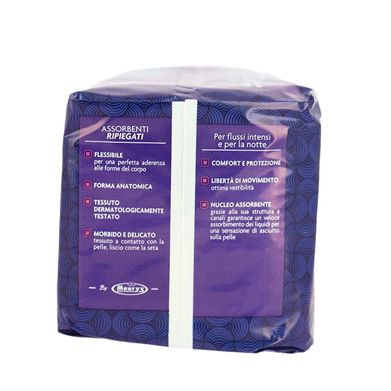 HYDRA VIVA+ ASSORBENTI NOTTE CON ALI PER FLUSSI INTENSI - 20 PEZZI