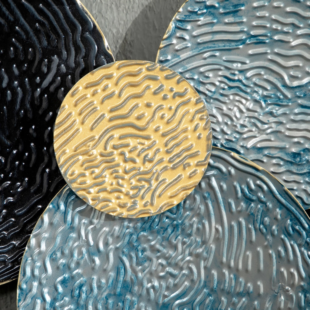 DECORAZIONE DA PARETE 121x53 cm Ferro Oro