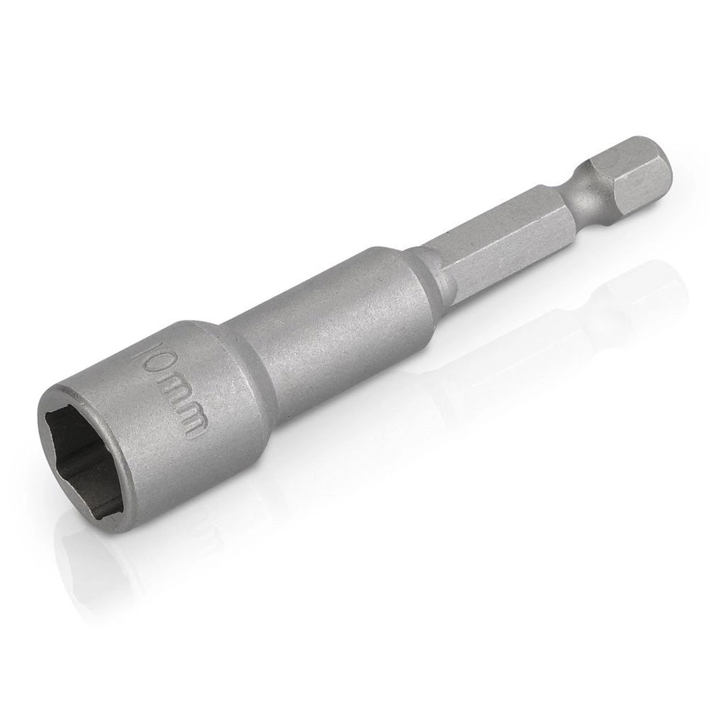 Trade Shop - Inserto Chiave A Bussola Magnetica Attacco 1/4 Per Avvitatore Lunghezza 50mm -