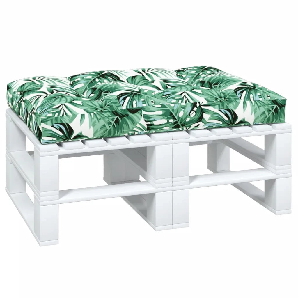 Cuscino per Pallet Verde 120x80x12 cm in Tessuto 360525