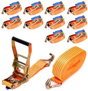 6 metri spanband con rattrapante con gancio per l'impugnatura EN 12195-2 50mm 2500daN 5t per l'assicurazione della carreggiata per lode professionale
