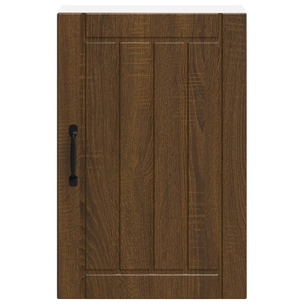 Pensile da Cucina-Mobile Cucina da Parete Lucca Rovere Marrone in Legno Multistrato 273701