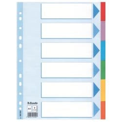 Cf20 intercalar carton 6 tcolors a4 - 100192