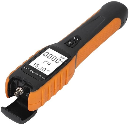 Metodo di Calibrazione Manuale del Contatore di Potenza. Riconoscimento di Frequenza Compattabile. Tester di Fibra di Vetro -70 a +6 dBm. Alta Precisione per la Costruzione.