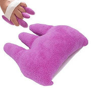 Contrattura della mano - Cuscino con separatore delle dita - Cintura elastica - Aiuto per le dita della mano - Per contrattura - Sostegno e comfort - Aiuto per le dita