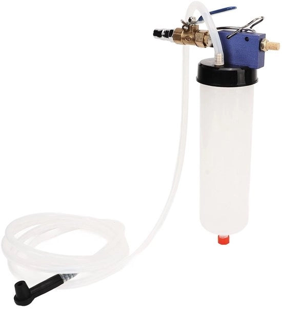 Set di svuotamento pneumatico ad alta efficienza - Svuotatore pneumatico - Strumento affidabile - Portatile e duraturo - Adatto per auto/moto - Facile da utilizzare