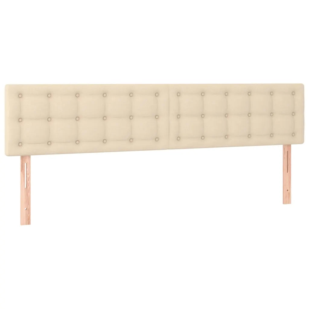 Giroletto a Molle con Materasso Crema 180x200 cm in Tessuto 3130054