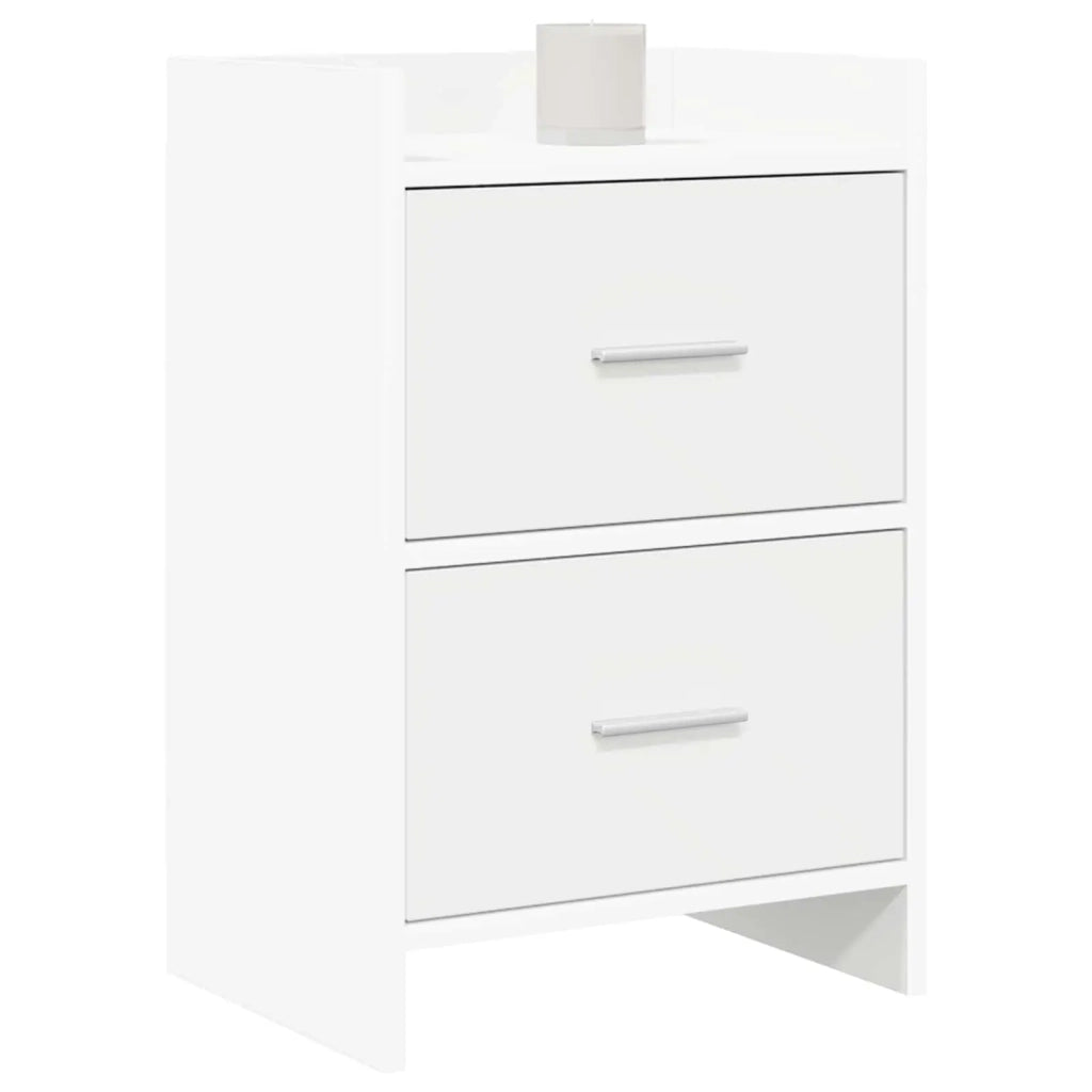 Comodini Bianco 40 x 30 x 60 cm Legno ingegnerizzato 8010963