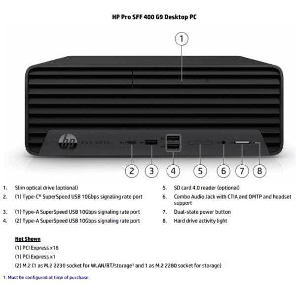 Hp pro sff 400 g9 - D7JX1AT#ABZ
