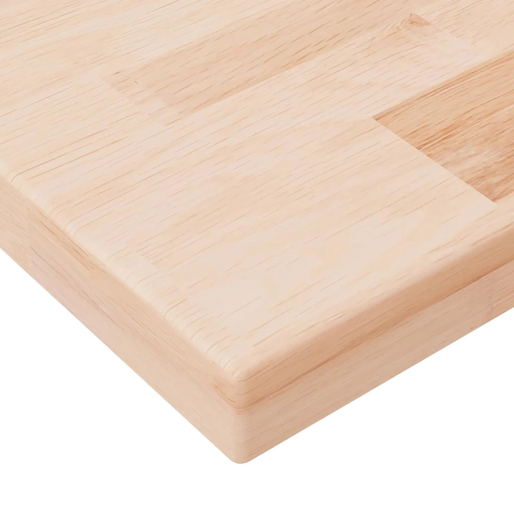 Mensola | Ripiano | Scaffale 40x20x2,5 cm Legno Massello di Rovere Non Trattato