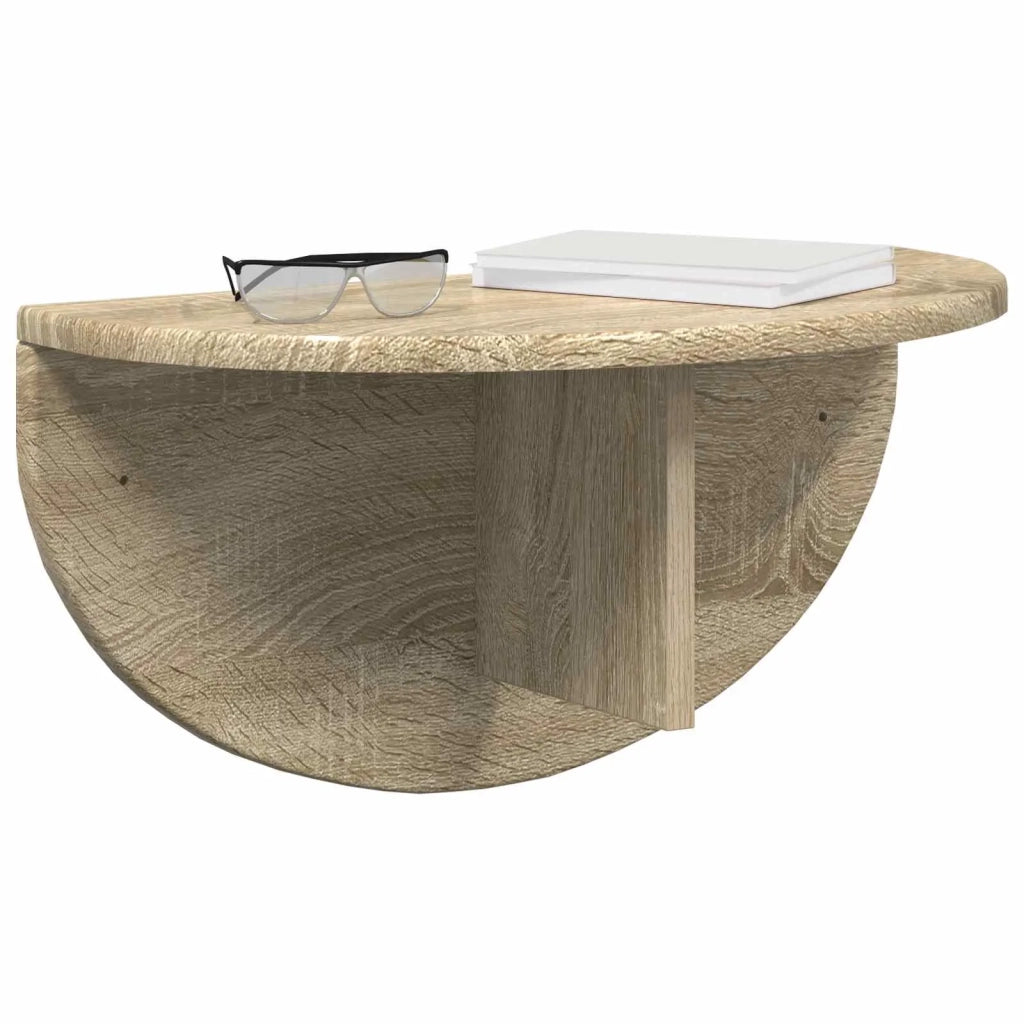 Scaffale da parete Rovere Sonoma 48 x 24 x 24 cm 891432