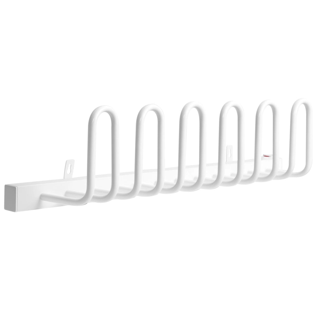 Asciugascarpe Elettrico da Muro ¨C Xylo ¨C Bianco Acciaio 76x13x17cm