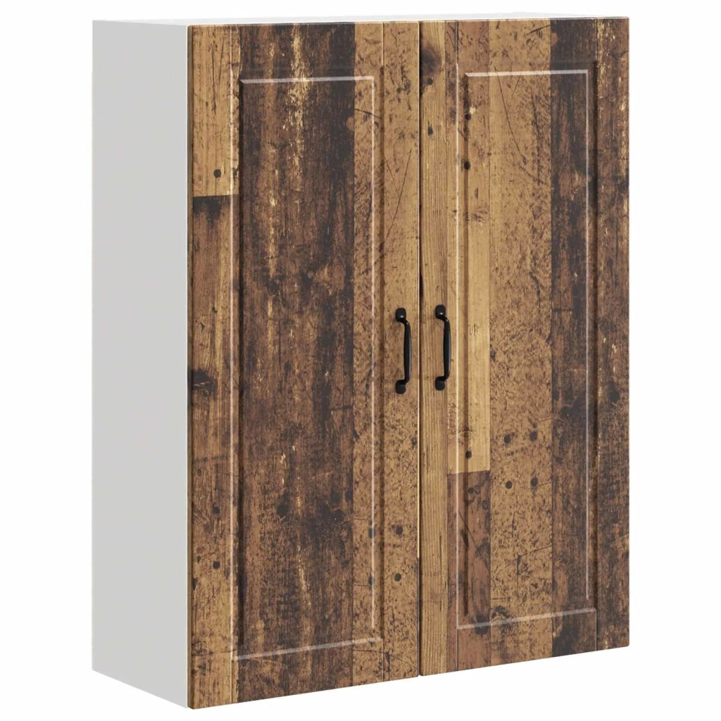 Armadietto a muro PORTO Legno vecchio 80 x 31 x 100 cm 885503