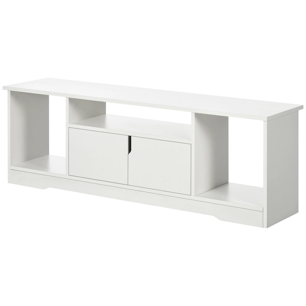 Mobile TV con Credenza ¨C Minimal ¨C Bianco 120x30x41 cm