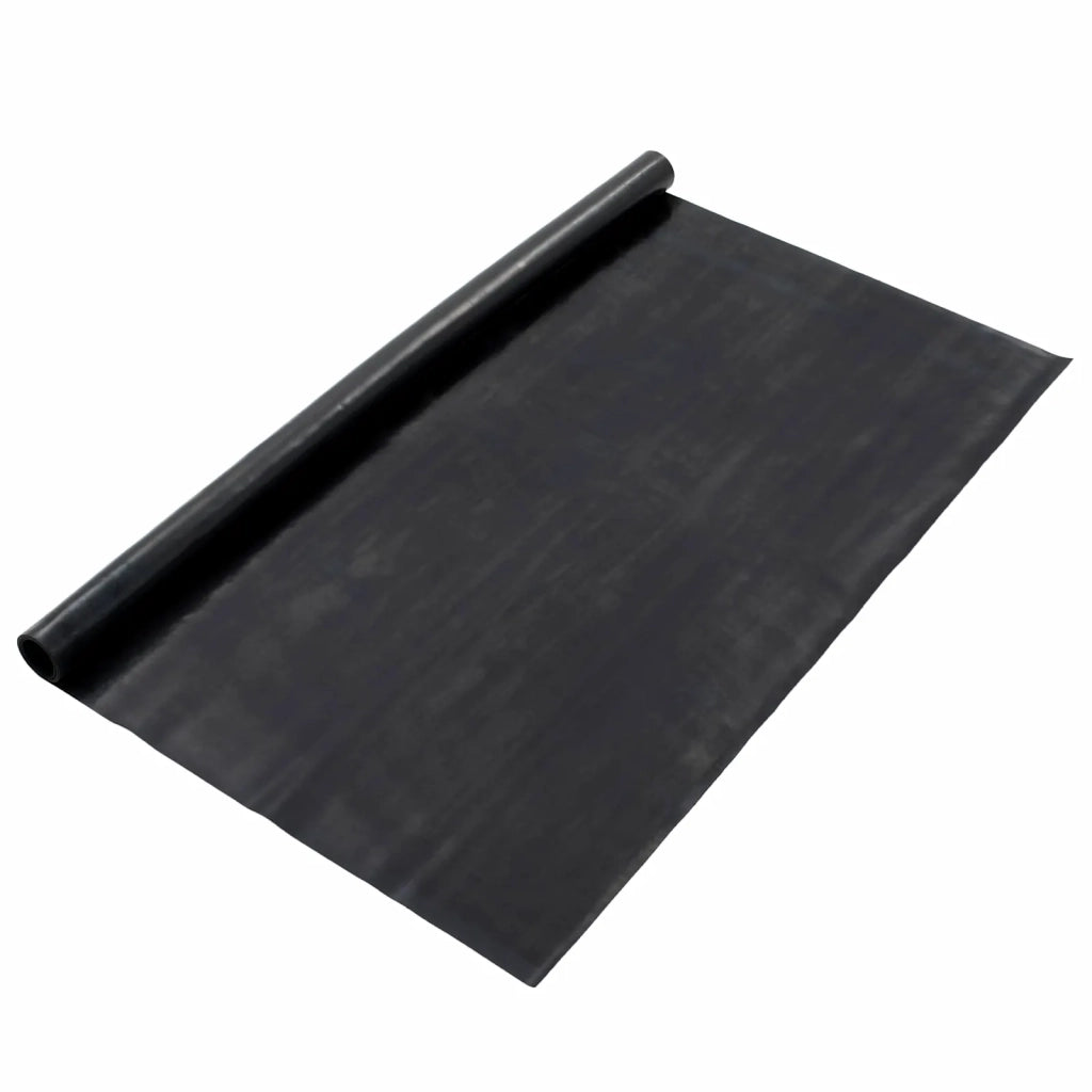 Tappeto per pavimento Nero 1,2 x 5 m Gomma 42046735