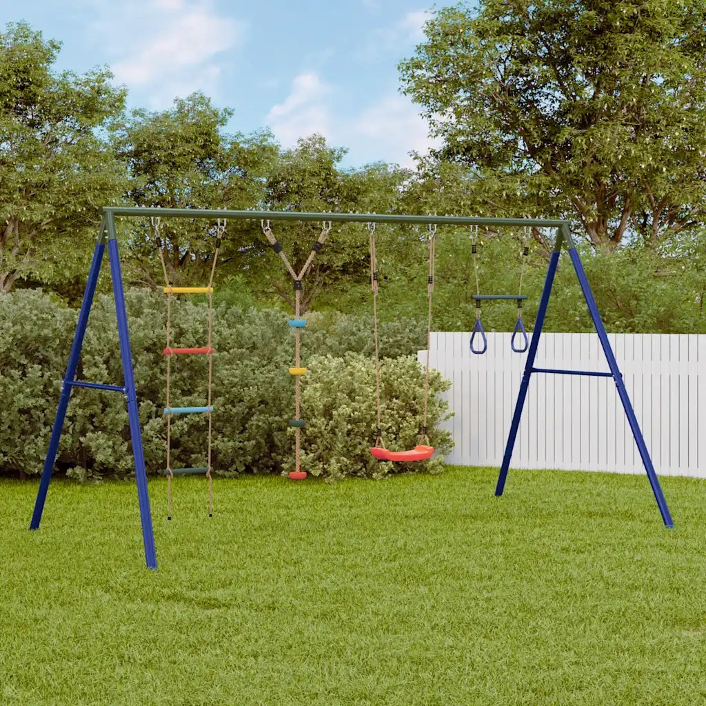 Set Gioco da Esterno con Altalena Trapezio Scala e Altalena CFW3960864