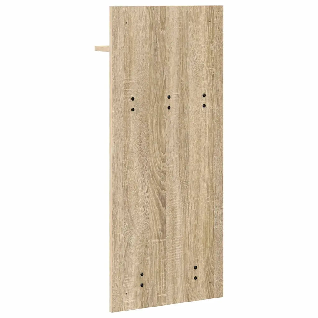 Appendiabiti a muro Rovere Sonoma 40 x 10 x 90 cm CFW2948276