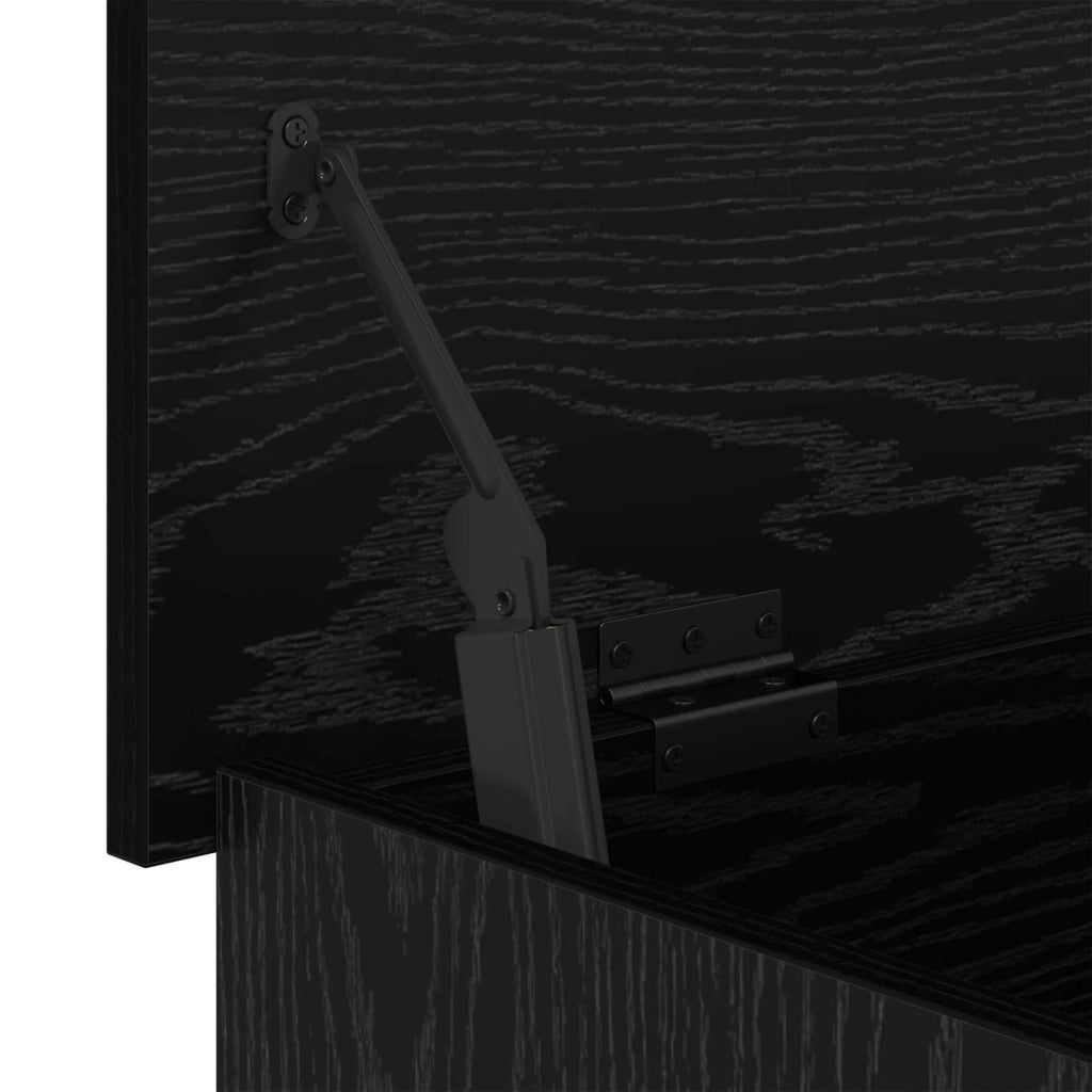 Cassa di stoccaggio Rovere Nero 60 x 40 x 50 cm 8011252