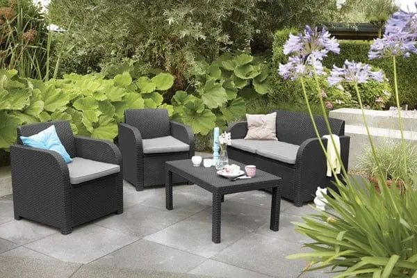 Salotto carolina graphite cus.grig