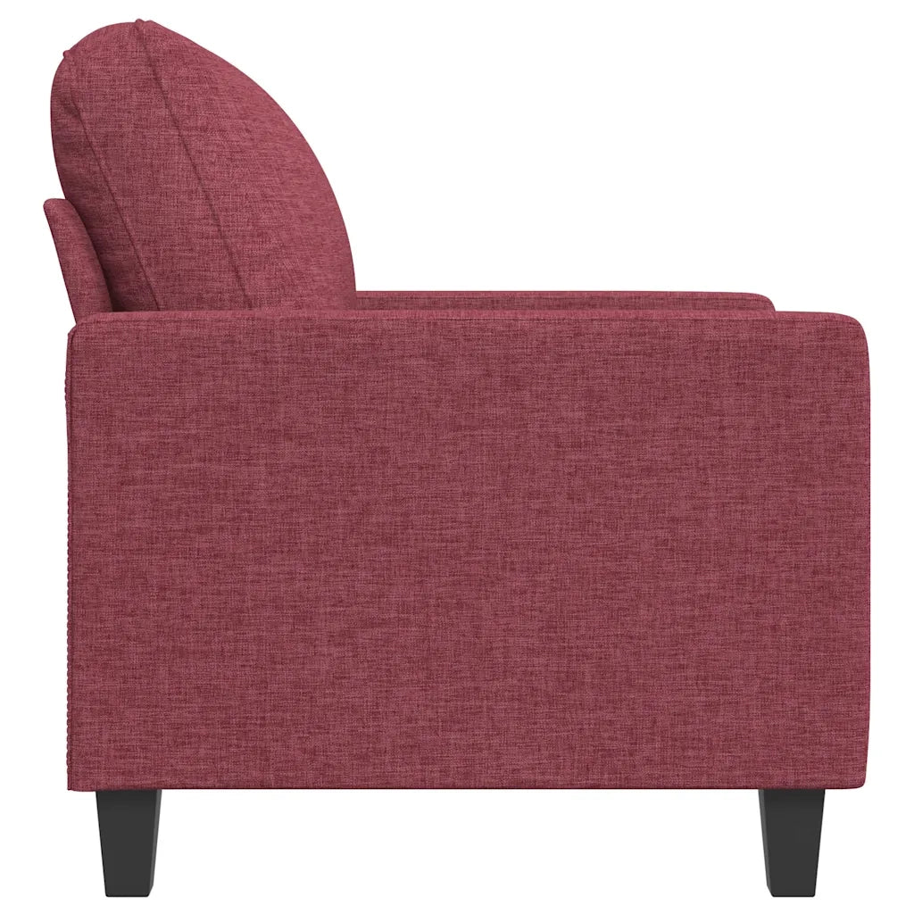 Divano Sedia-Poltrona Rosso Vino 60 cm in Tessuto 945692