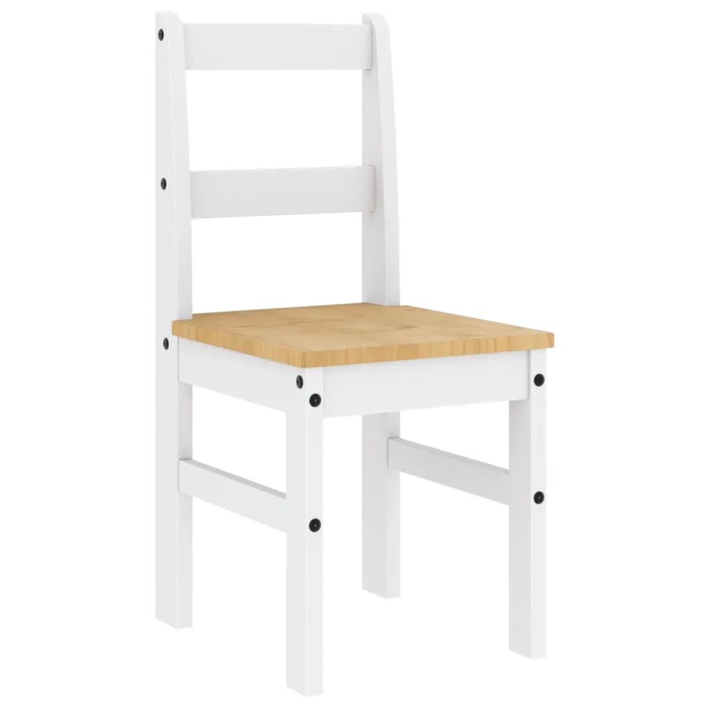 Sedie da Pranzo 2 pz PANAMA 105x30x45 cm Legno Massello Pino 4005731