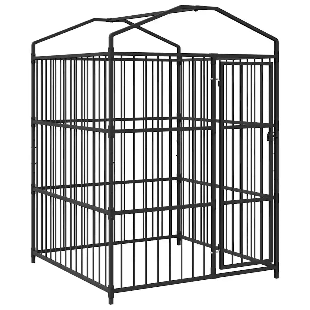Canile da Esterno con Tetto 150x150x210 cm 145760