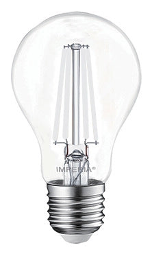 LED GOCCIA IMPERIA E27 3000K 8W 230V 25000H FILAMENT WHITE