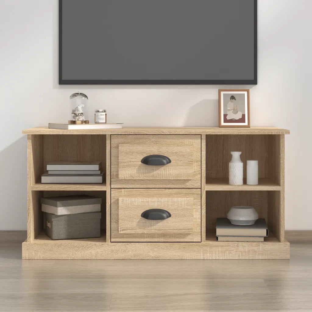 Mobile Porta TV-Mobile per TV-Credenza TV Rovere Sonoma 99,5x35,5x48 cm Legno Multistrato
