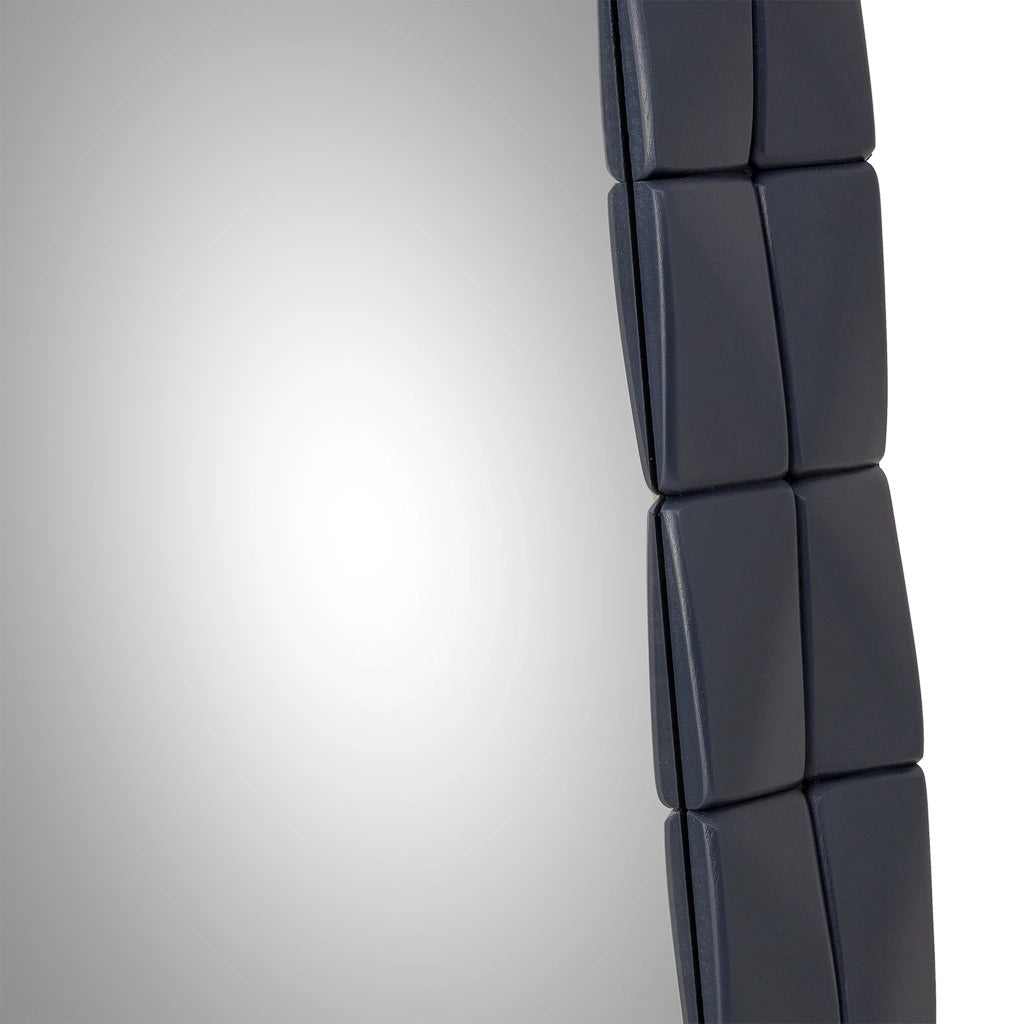Specchio in legno nero 62x2.5x84h cm