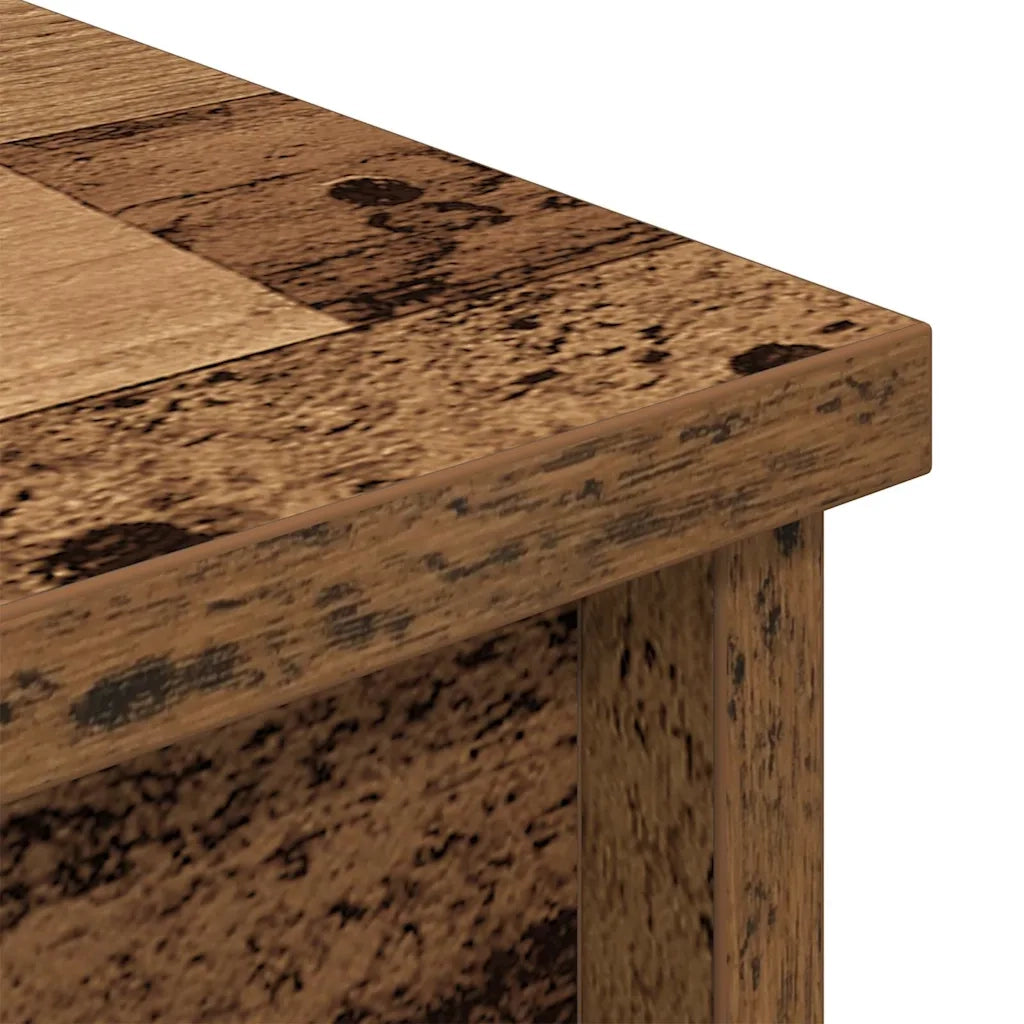 Credenza-Buffet-Armadio da cucina Legno Antico 37,5x35x180 cm in Truciolato 168719