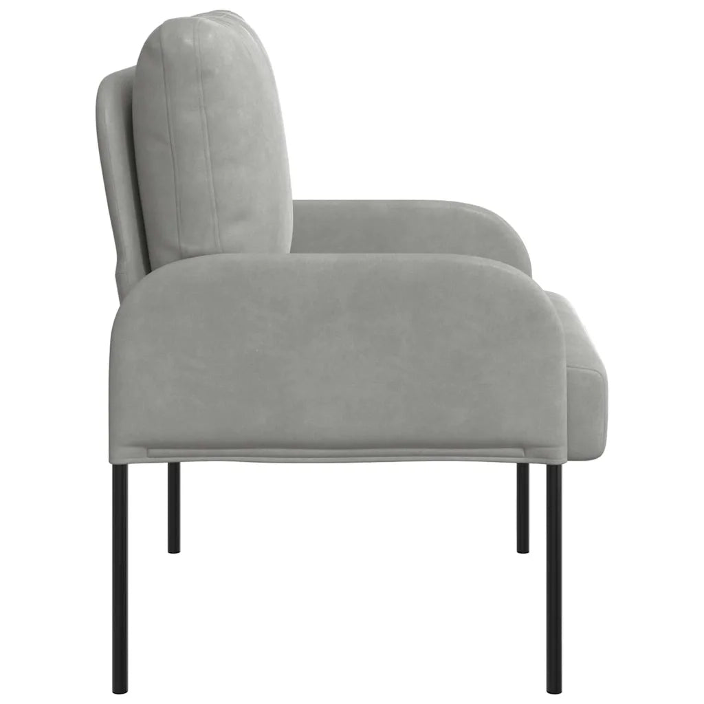 Divani con cuscino 55cm Grigio chiaro Legno compensato 42023438