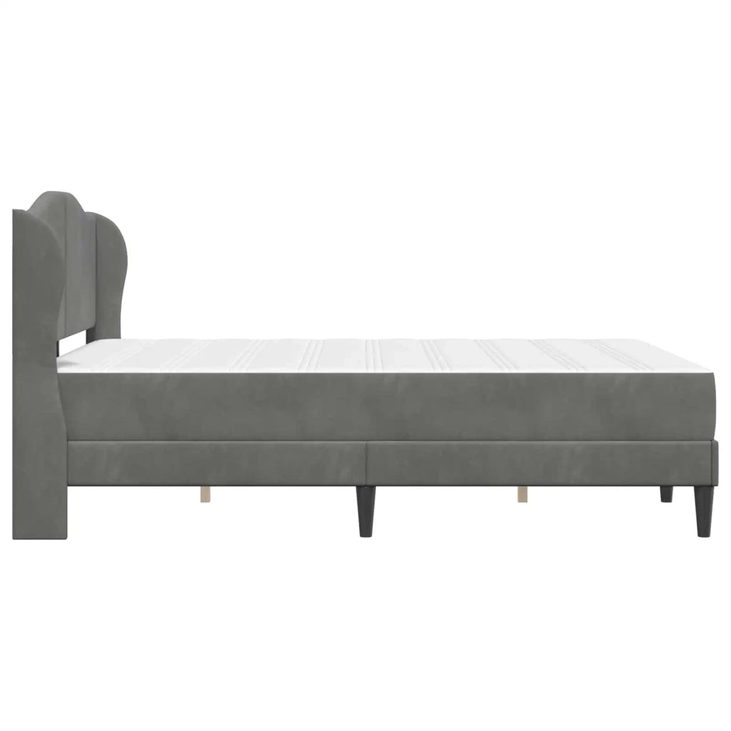 Struttura del letto Grigio Scuro 160 x 200 cm Velluto 3415215