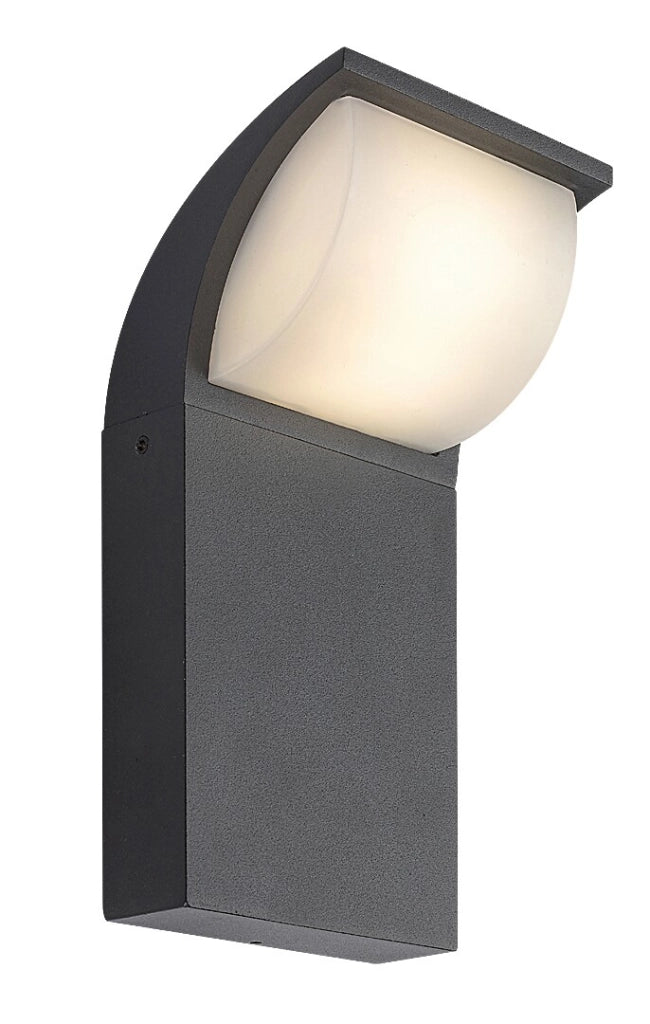 Applique LED esterna moderna 9W nera Hongkong Rabalux