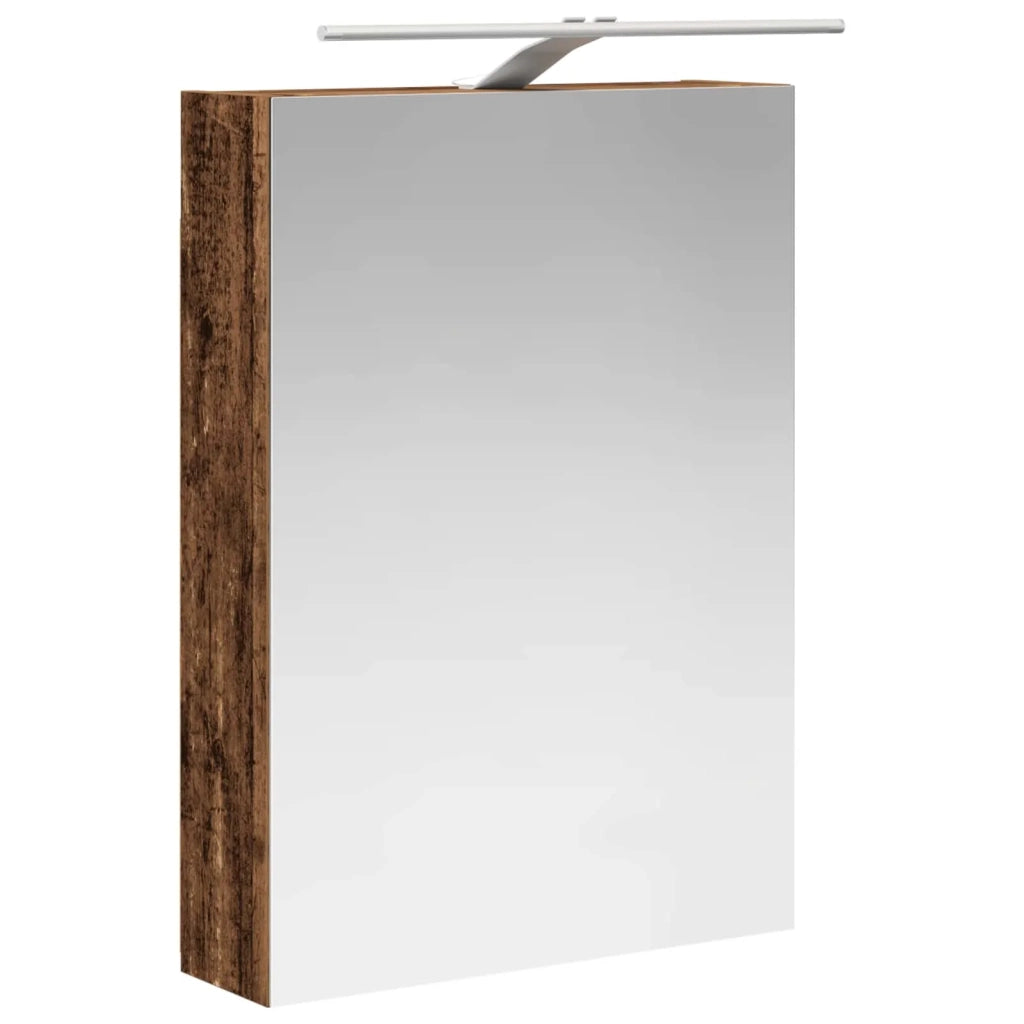 Set di Armadi da Bagno 5 pz Legno antico Legno ingegnerizzato 3407317