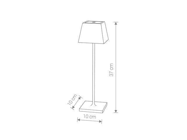 Lampada LED da esterno Nowodvorski MAHE bianca 2,2W