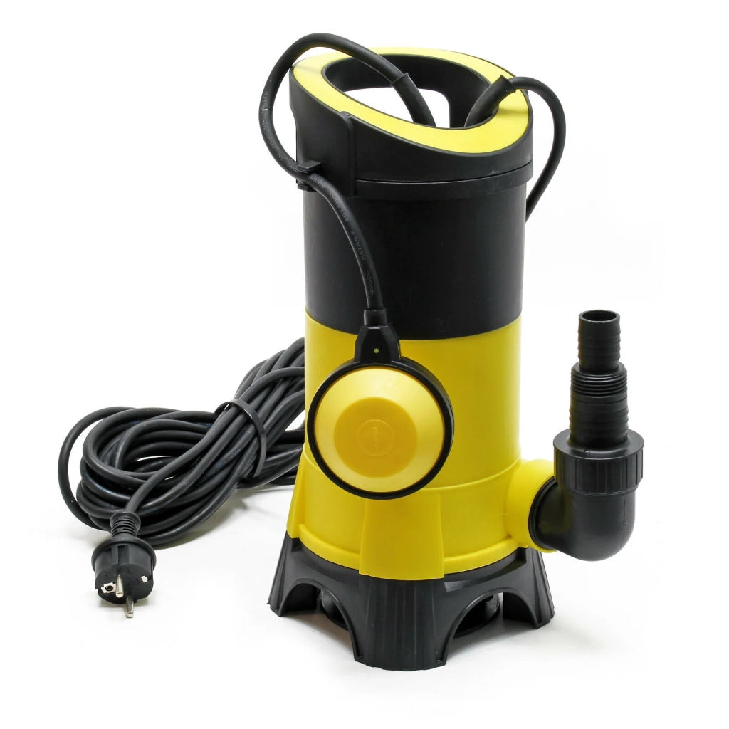 Pompa per acque reflue 7500l/h 400 watt pompa sommersa costruzione drenaggio giallo 16_0000619