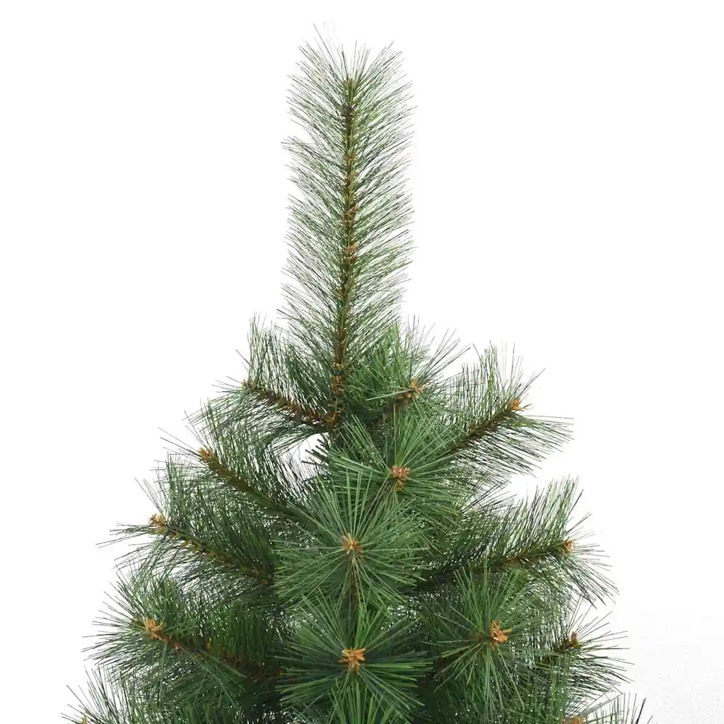 Albero di Natale artificiale con 150 LED Verde 120 cm PE e PVC 3397753