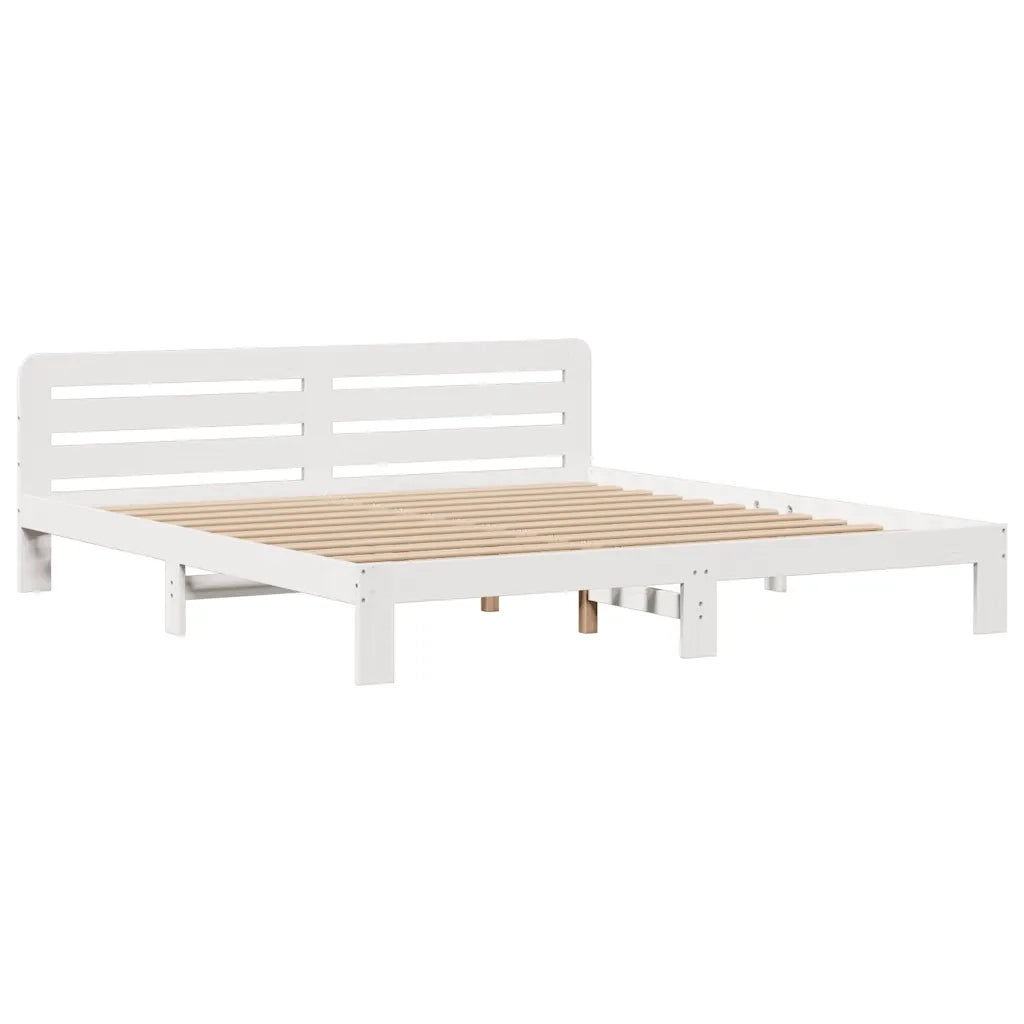 Giroletto con Libreria senza Materasso 180x200 cm in Legno Pino 3309972