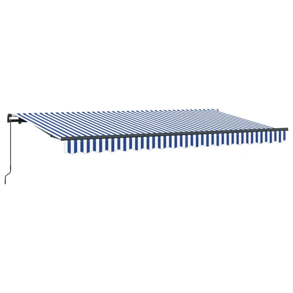 Tenda Retrattile Blu 400 x 200 cm Tessuto 3329766