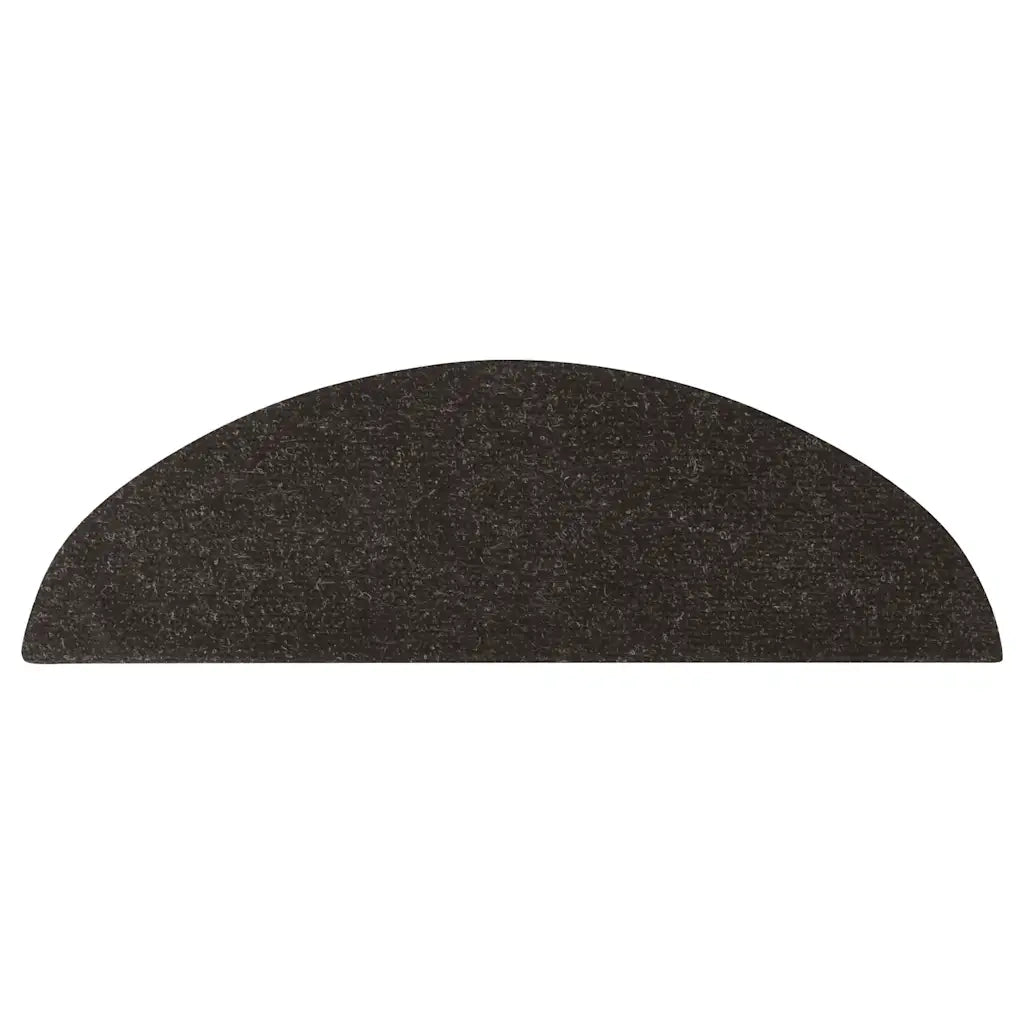 Tappetini Autoadesivi per Scale 10 pz | Gradini per Scale Neri 56x17x3 cm