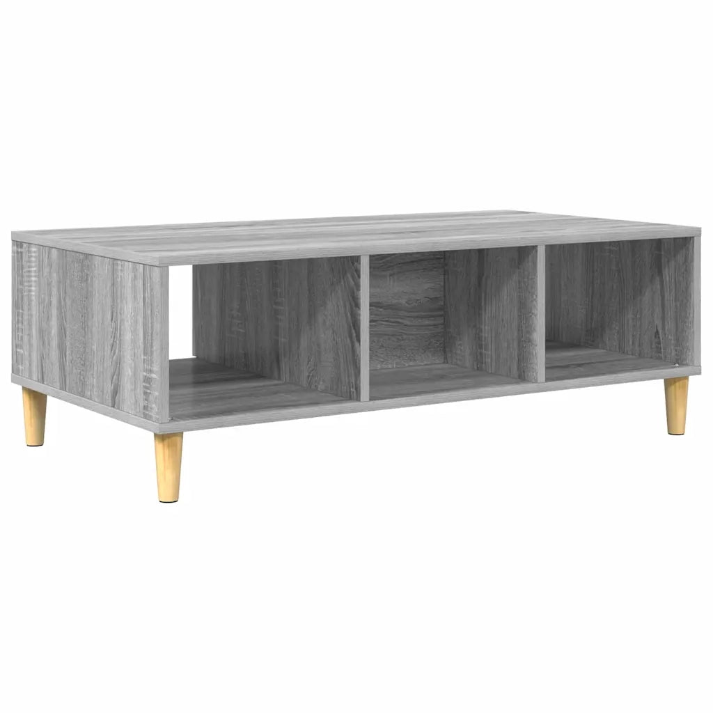 Tavolino da Salotto-Tavolino da soggiorno-Tavolo Grigio Sonoma 103,5 x 60 x 35 cm