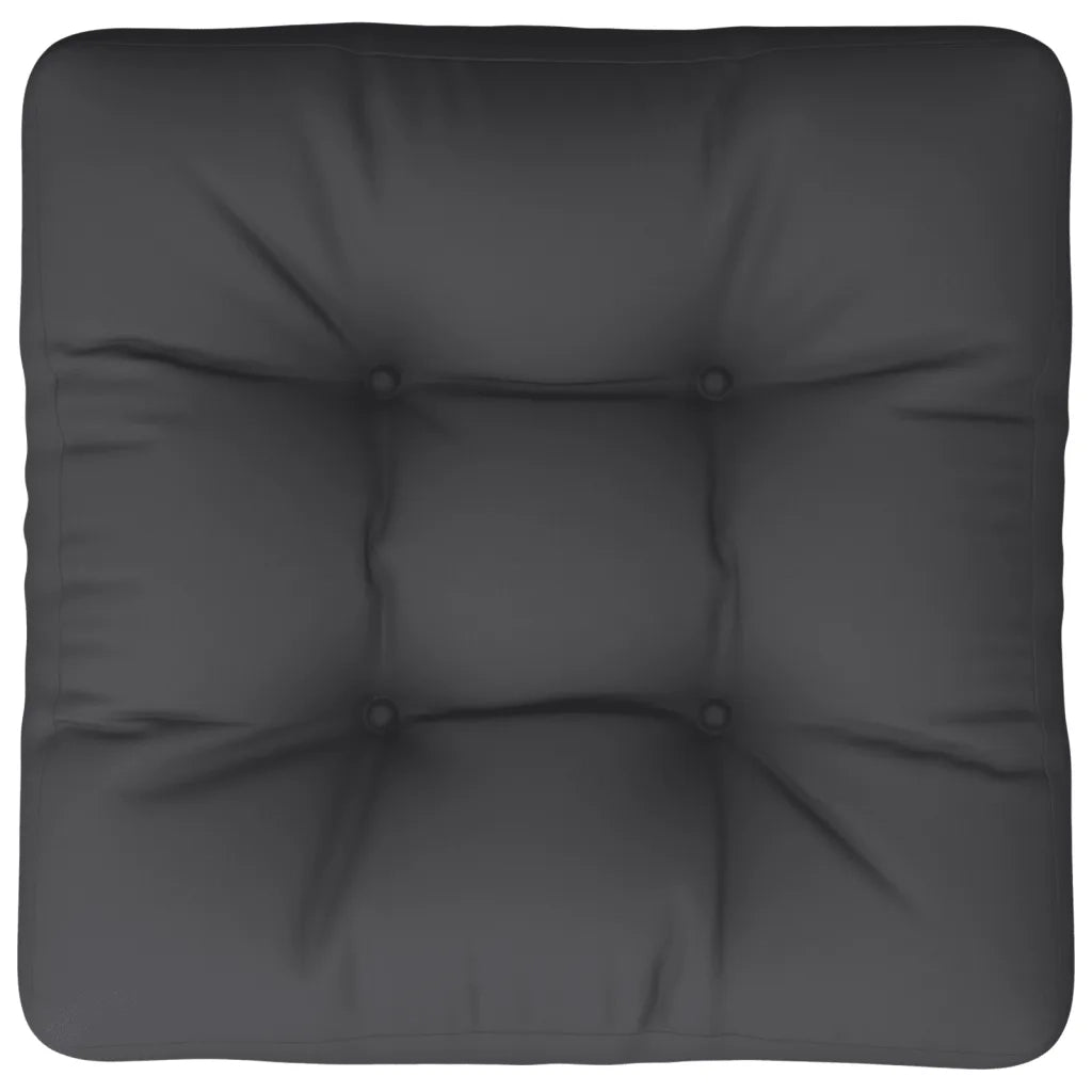 Cuscino per Pallet Nero 60x61,5x10 cm in Tessuto 360885