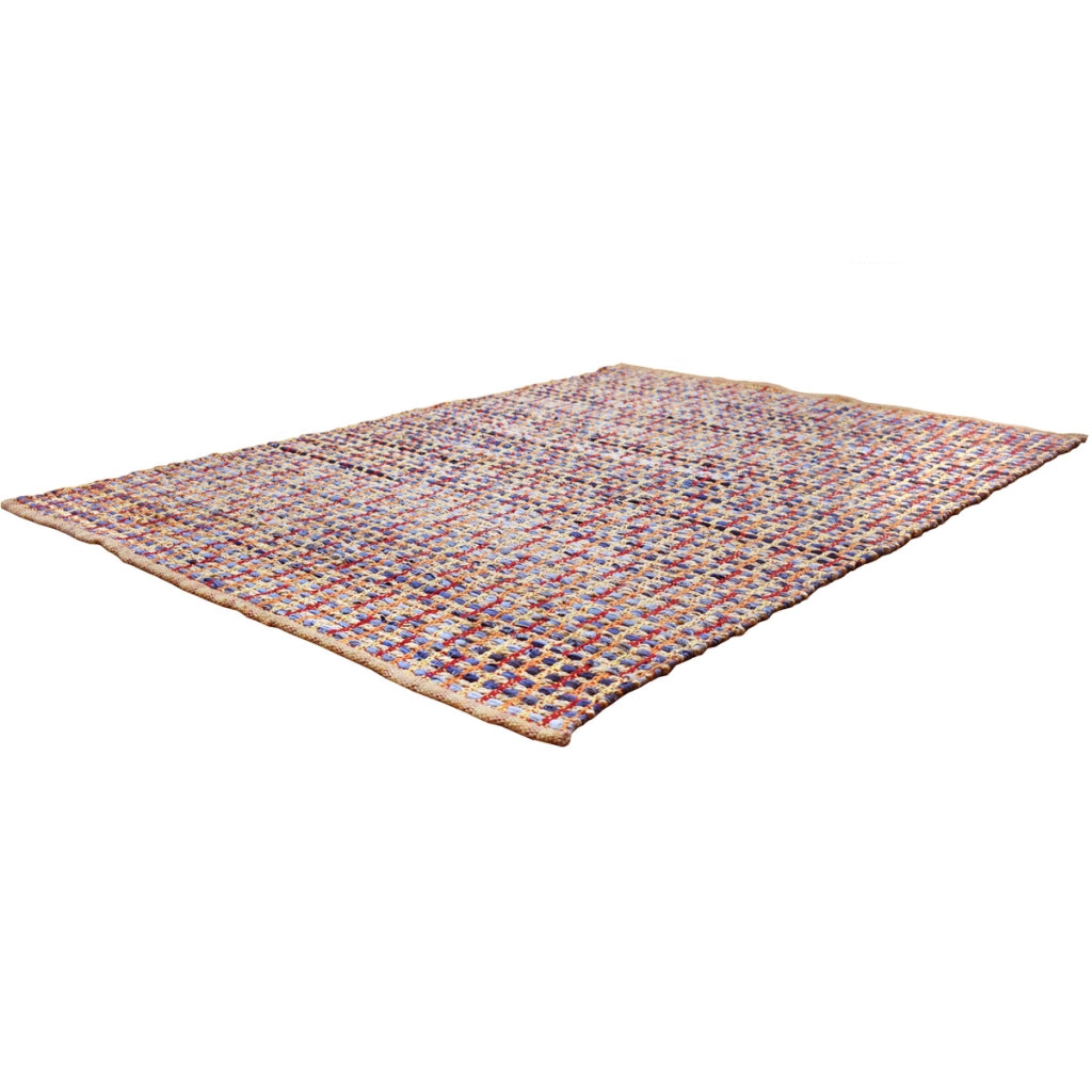 Tappeto Sienna 400 in Juta e Cotone Multicolor