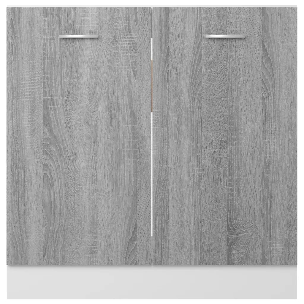 Mobiletto “Lyon” Grigio Sonoma 80x46x81,5 cm 815565