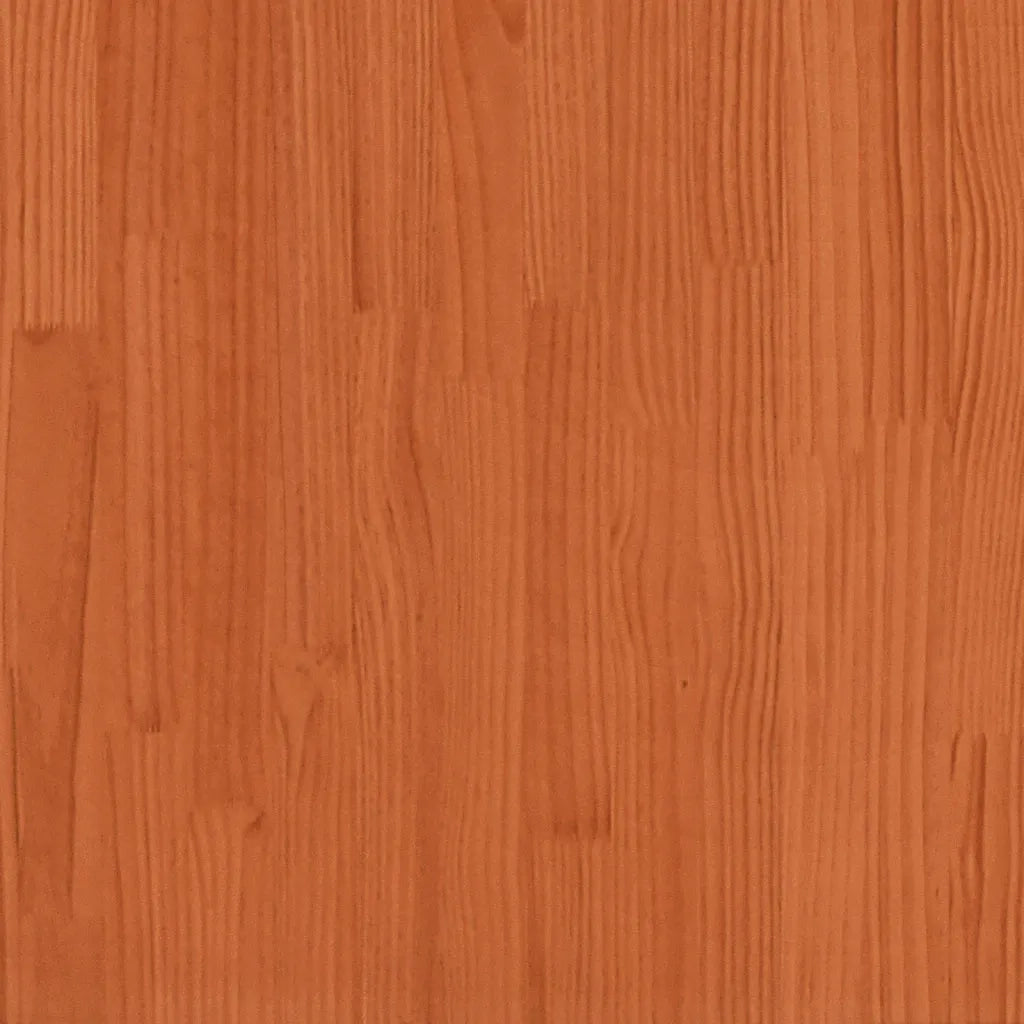 Copertura Termosifone Marrone Cera in Legno Massello Pino 844492