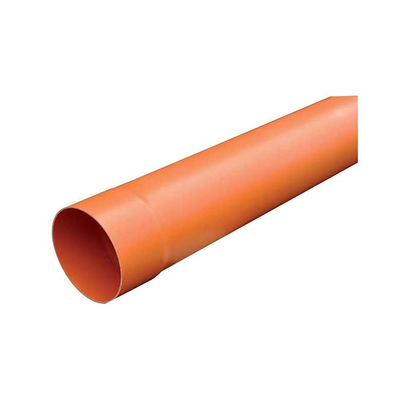 Tubo in pvc arancio : Diametro - 160, Metri Lineari - 3 metri