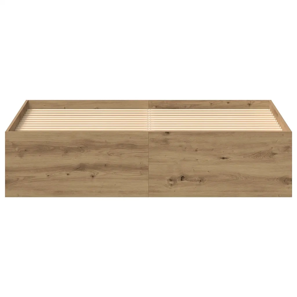 Giroletto senza Materasso-Struttura Letto Rovere Artigianale 150x200cm 245606